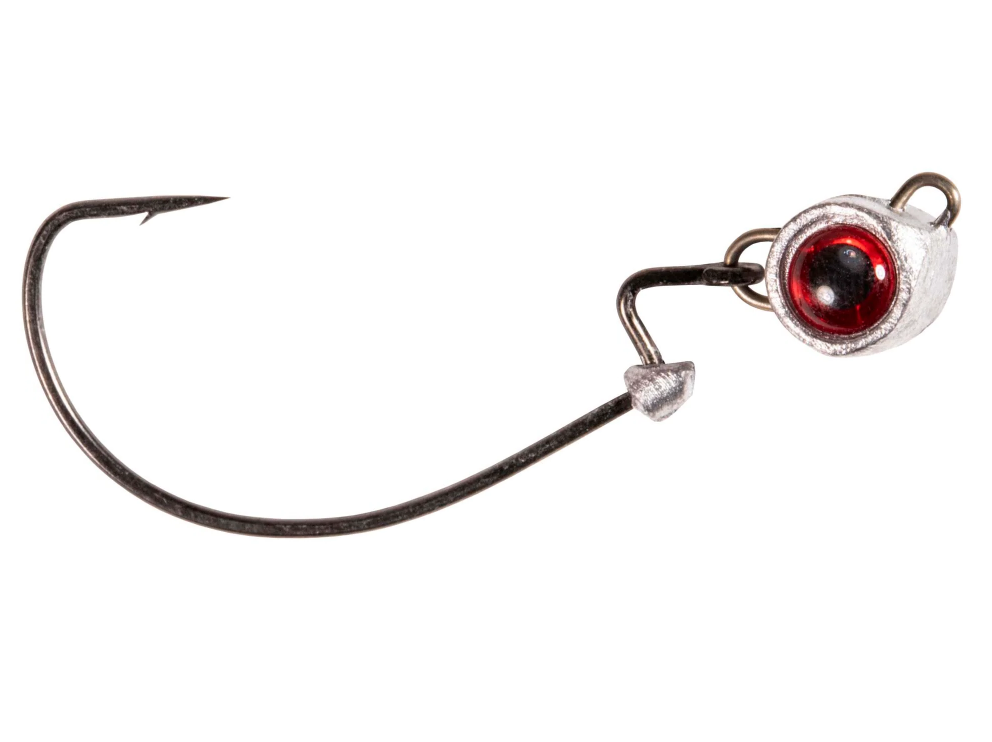 Z-Man Texas Eye Finesse JIgheads 1/6 oz 3pk Red