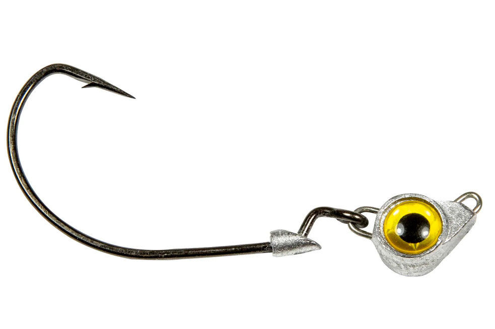 Z-Man Texas Eye Jigheads 1/4 oz 3pk Gold