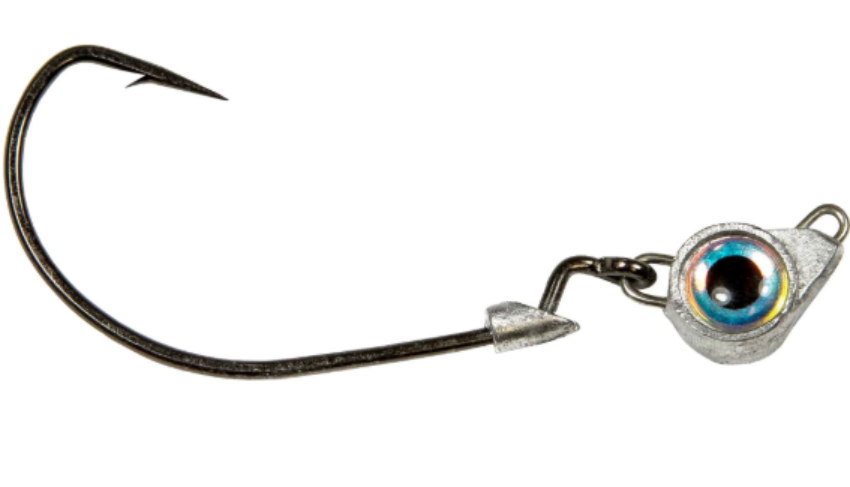 Z-Man Texas Eye Jigheads 1/4 oz 3pk Pearl