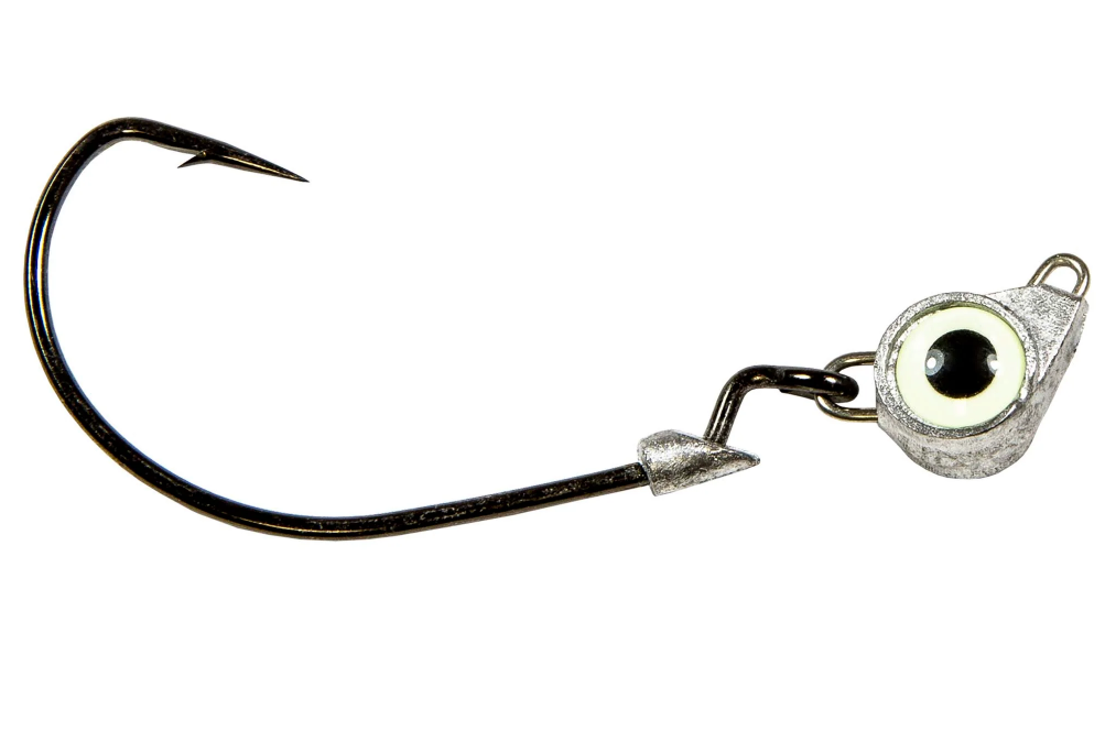 Z-Man Texas Eye Jigheads 1/8 oz 3pk Glow