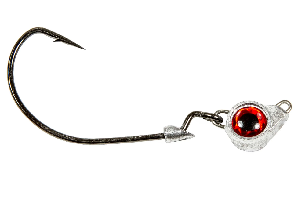 Z-Man Texas Eye Jigheads 3/16 oz 3pk Red