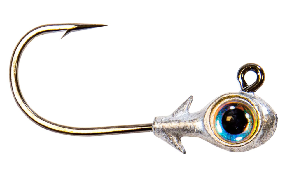 Z-Man Trout Eye Finesse Jighead 3/16 oz 3pk Pearl