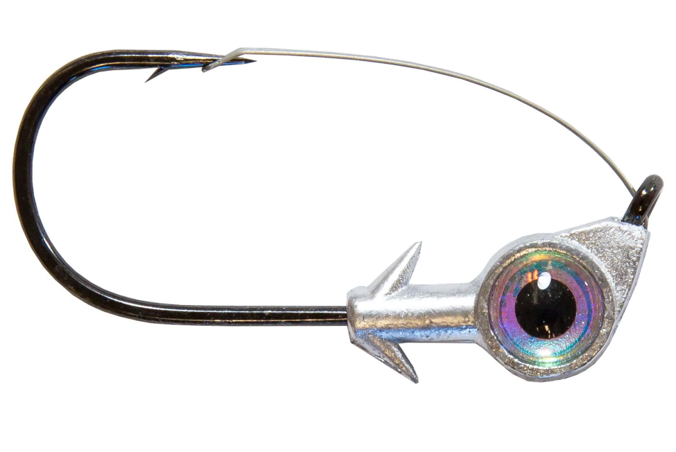 Z-Man Weedless Eye Jigheads 1/4 oz 3pk Pearl