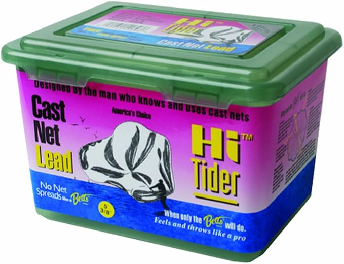 Betts 5HMPB Hi Tider Mono Cast Net 5' 3/8 Mesh