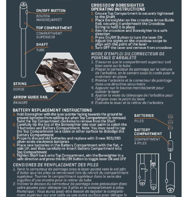 Allen Titan Crossbow Laser Boresight