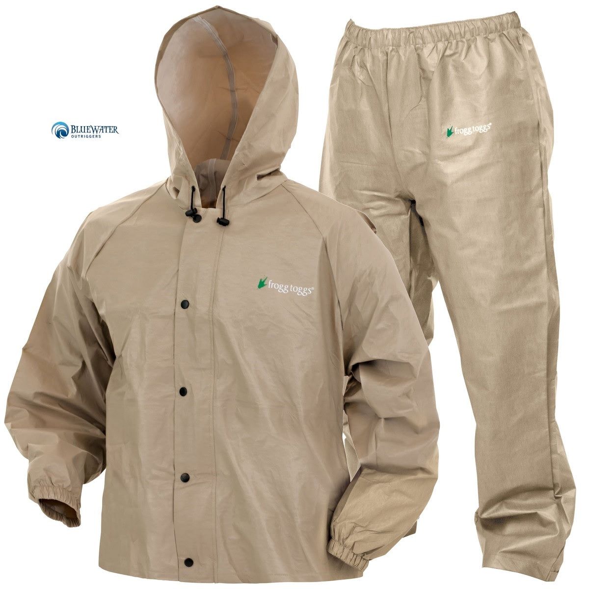 Frogg Toggs Men's Pro Lite Rain Suit (Khaki)