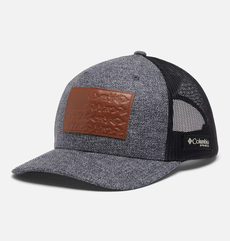 Columbia PFG Leather Fish Flag Mesh Hat
