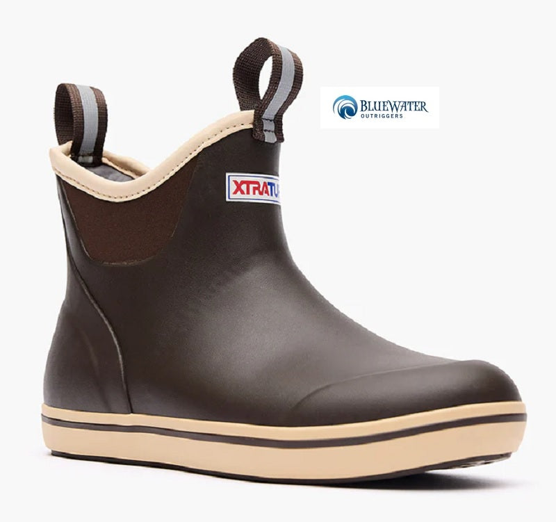 XTRATUF Women's 6" Ankle Deck Boot (Brown)