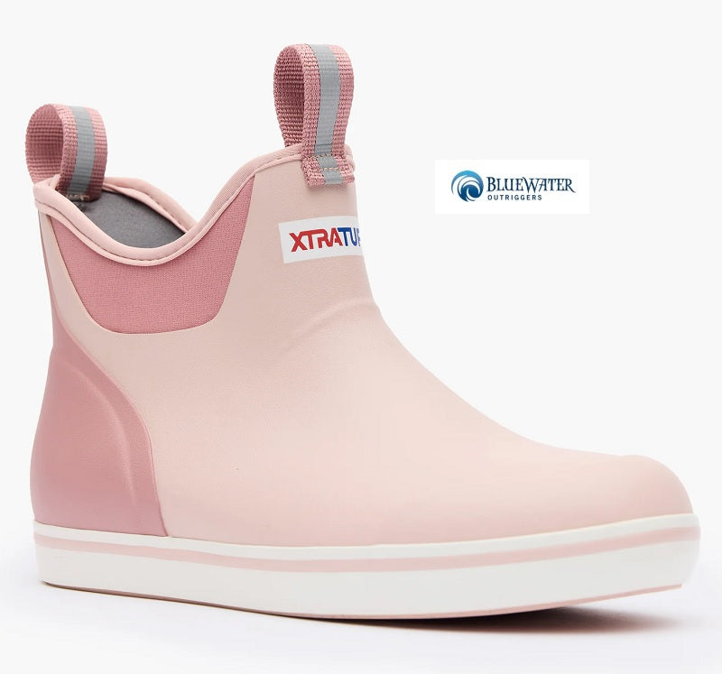 XTRATUF Women's 6" Ankle Deck Boot (Blush Pink)