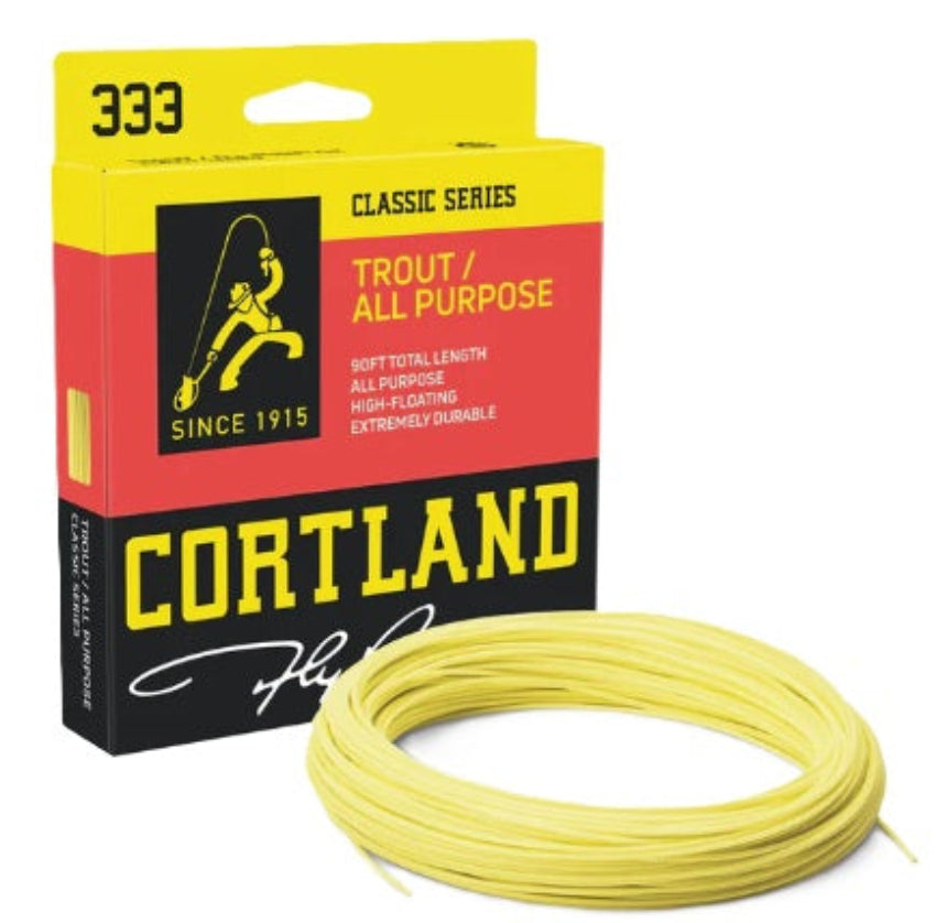 Cortland 333 Classic Trout All Purpose Floating Fly Line WF6 