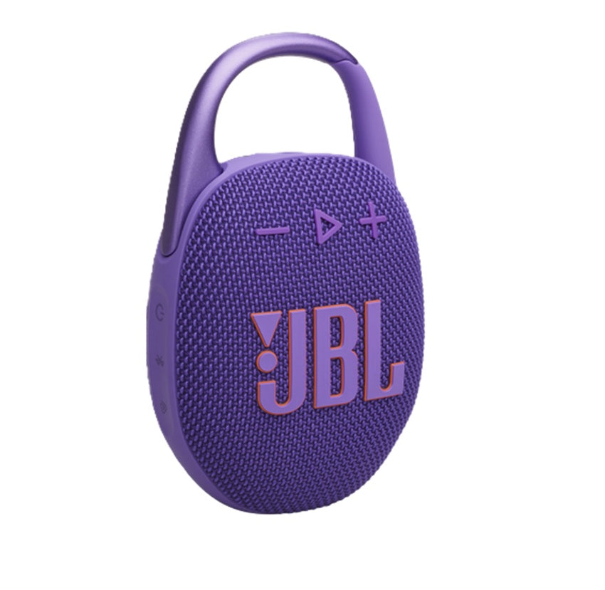 JBL Clip5 Portable Waterproof Bluetooth Speaker (Purple)