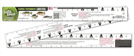Salty Bones Fish Ruler