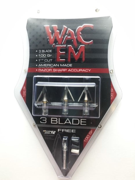 Wac'Em 3-Blade Broadhead 