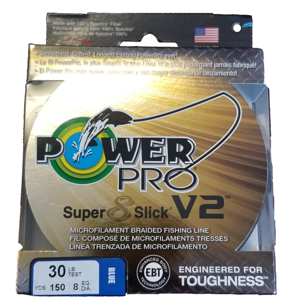 Power Pro Super Slick V2 Blue / 30lb