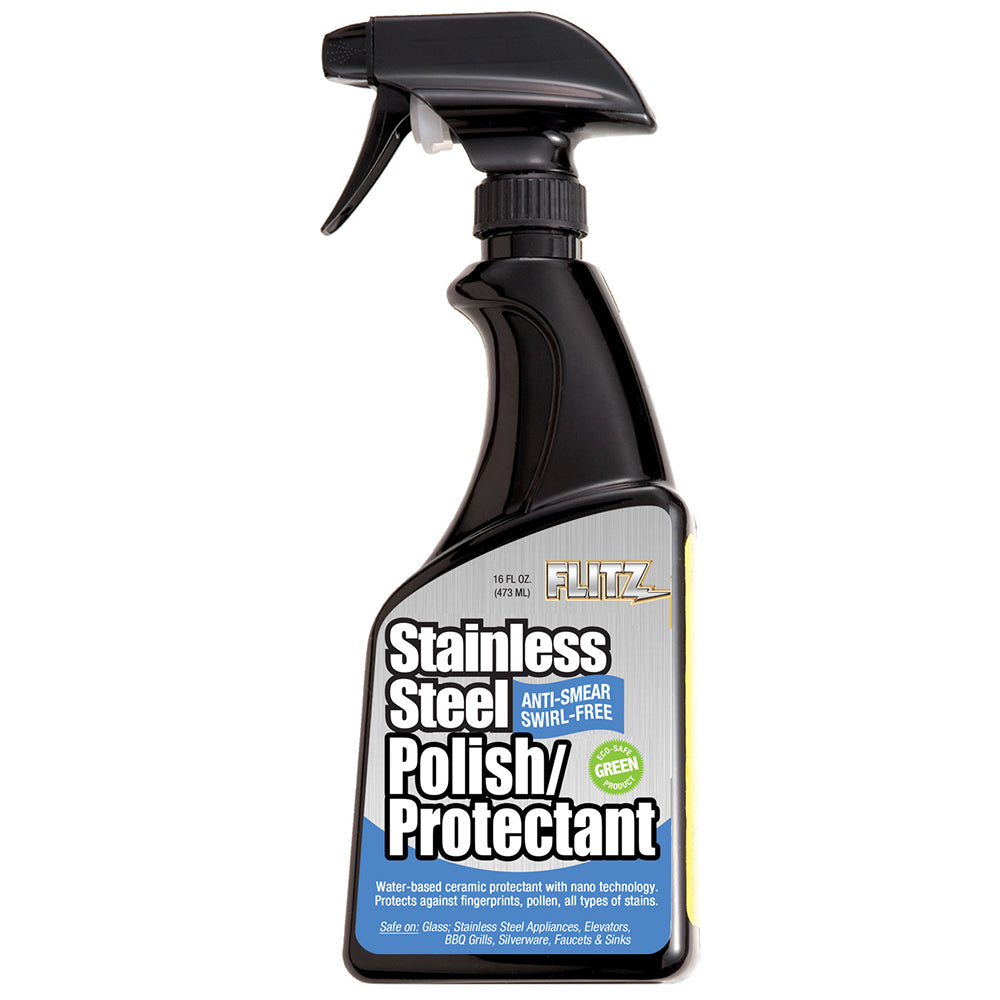 Flitz Stainless Steel Polish Protectant  16oz Spray 