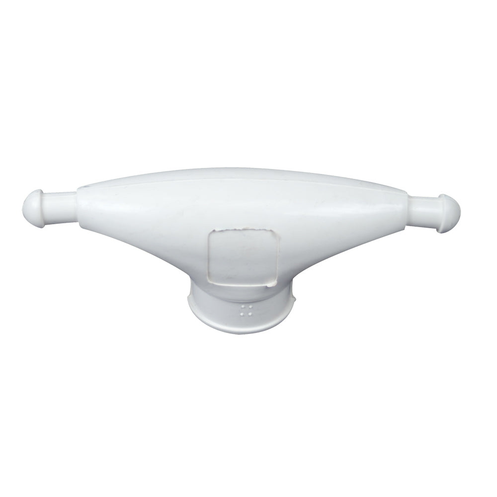 Whitecap Rubber Spreader Boot  Pair  Large  White