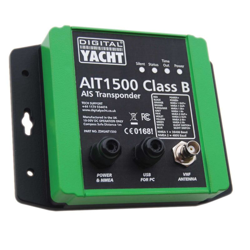 Digital Yacht AIT1500 Class B AIS Transponder wBuiltIn GPS ZDIGAIT1500