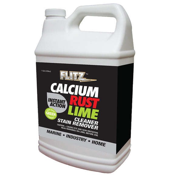 Flitz Instant Calcium Rust  Lime Remover  Gallon Refill CR 01610