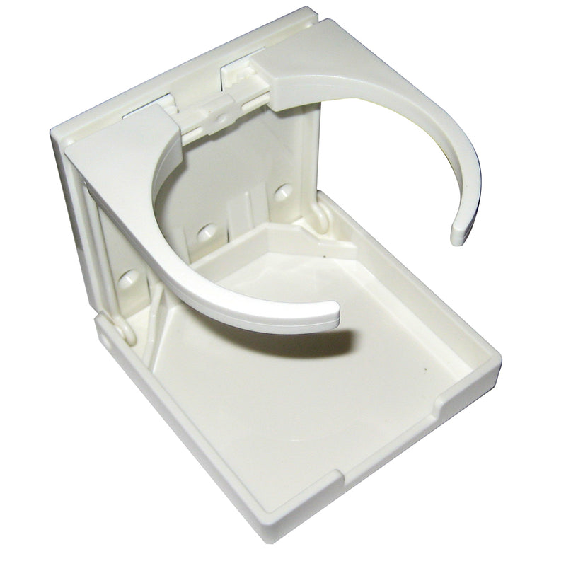 Whitecap Folding Drink Holder - White Nylon [S-5086P]