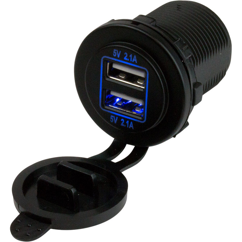 Sea-Dog Dual USB Power Socket [426515-1]