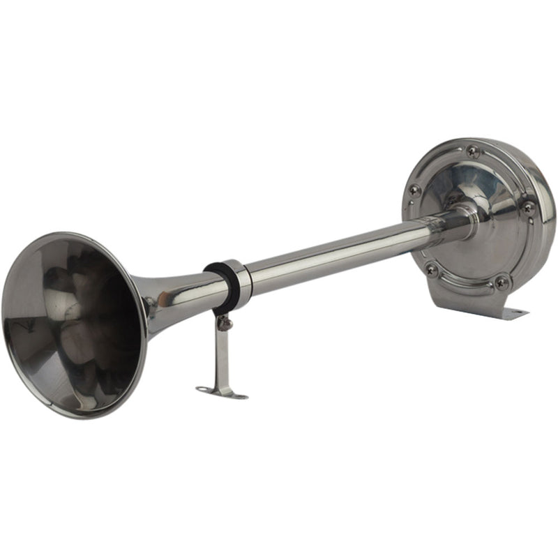 Sea-Dog MaxBlast Stainless Steel Trumpet 12V Horn - Single [431510-1]