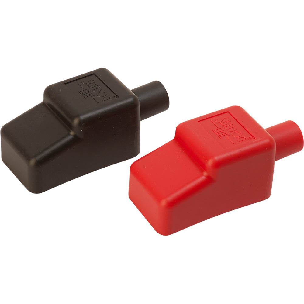 SeaDog Battery Terminal Covers  Red Black 