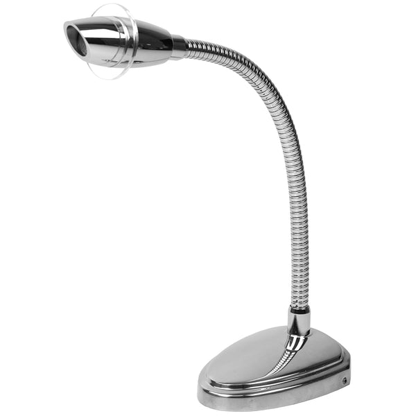 Sea-Dog Deluxe High Power LED Reading Light Flexible w/Touch Switch - Cast 316 Stainless Steel/Chromed Cast Aluminum [404546-1]