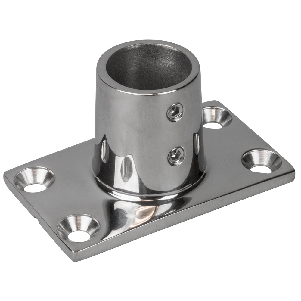 SeaDog Rail Base Fitting Rectangular Base 90 316 Stainless Steel  
