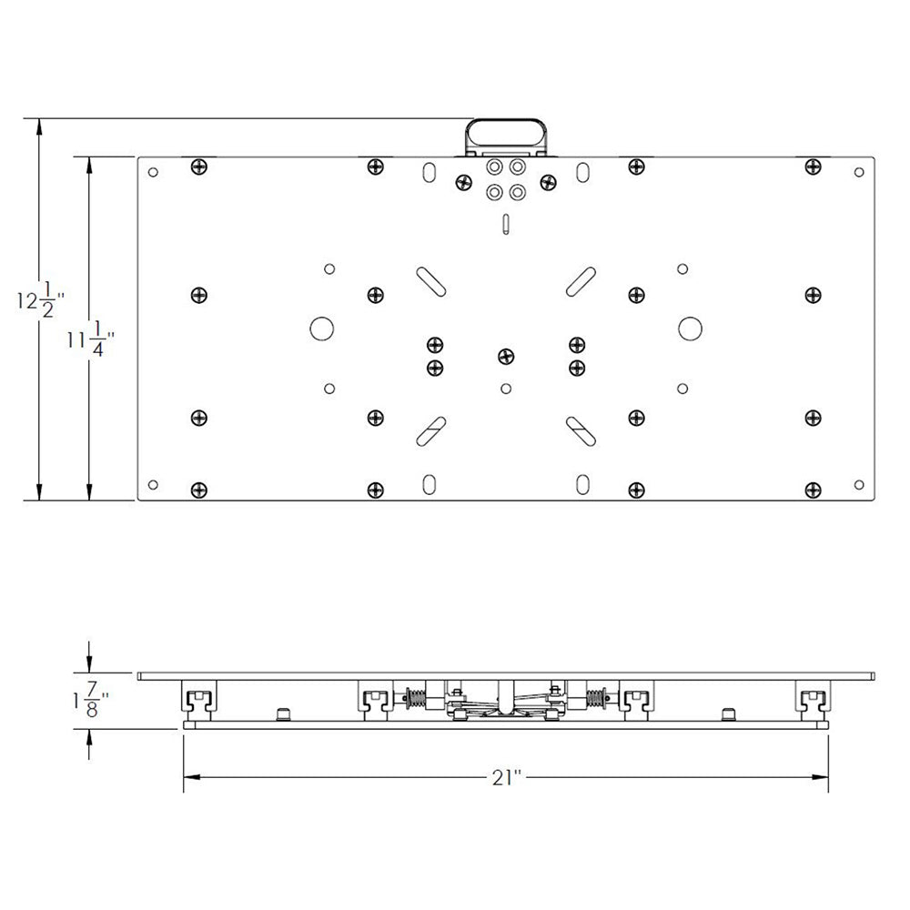 TACO 1118 x 24 Manual Seat Slide 