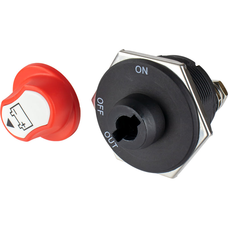 Sea-Dog Mini Battery Switch Key w/Removable Knob - 32V  300A [422730-1]