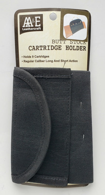 AA&E Leathercraft Butt Stock Cartridge Holder 8600242 010