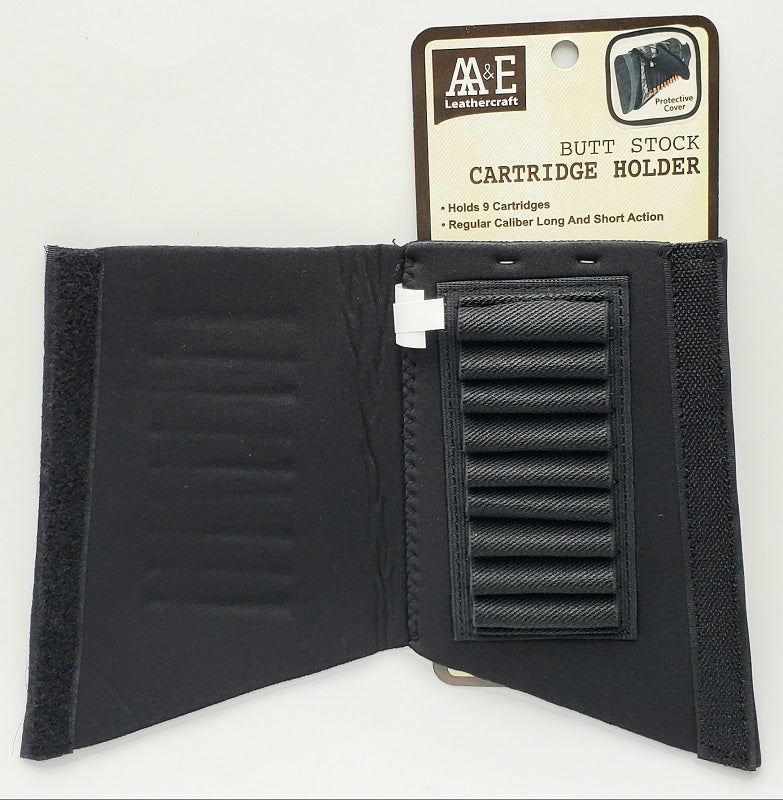 AA&E Leathercraft Butt Stock Cartridge Holder 8600245 010