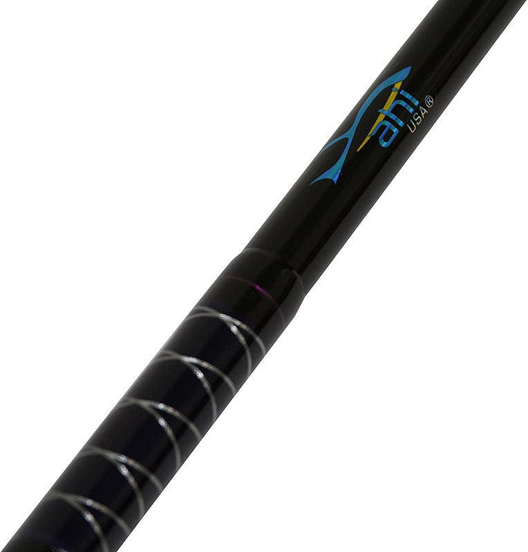 ahi 8 sabiki stick conventional baitcasting rod AHI USA 8' Sabiki Stick Boat Rod with Storage Bag