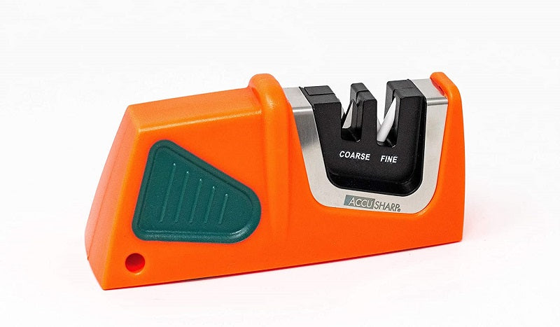 AccuSharp Compact Pull-Through Knife Sharpener Orange 0083TRAY