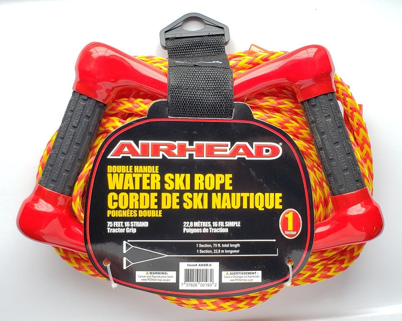 Airhead 75'  Double Handle Water Ski Rope AHSR-6
