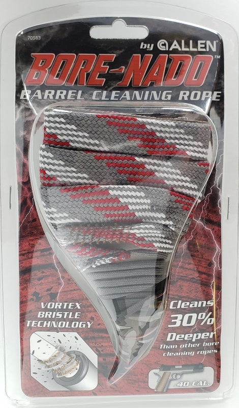 Allen Bore-Nado Barrel Cleaning Rope .40 Cal 70583