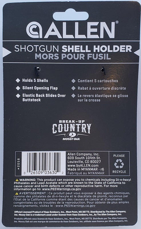 Allen Shotgun Shell Holder 2058