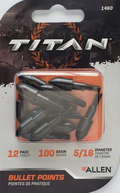 Allen Titan Bullet Points 12pk 1460