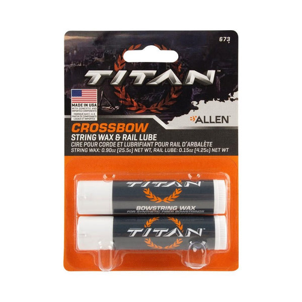 Allen Titan Crossbow String Wax & Rail Lube 673