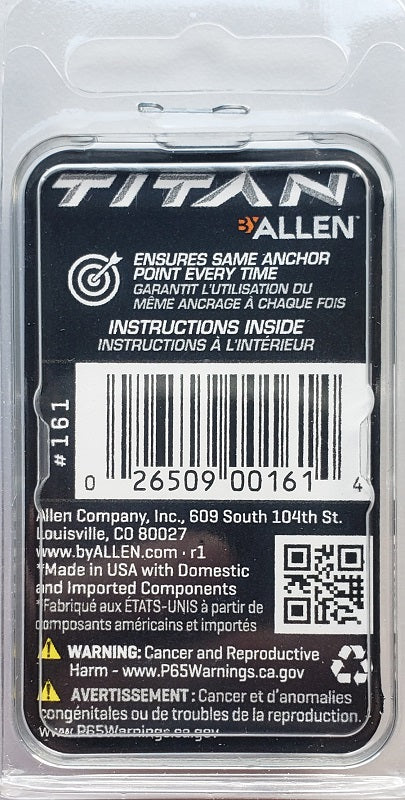 Allen Titan Kisser Button 161