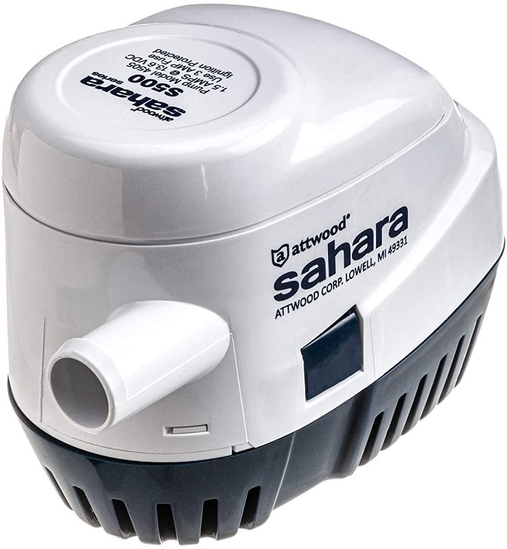 Attwood Sahara 500GPH Automatic Bilge Pump 4505-7
