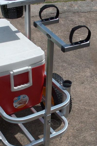 beach chair and fishing pole Fish-N-Mate 587 Beach Chair Holder