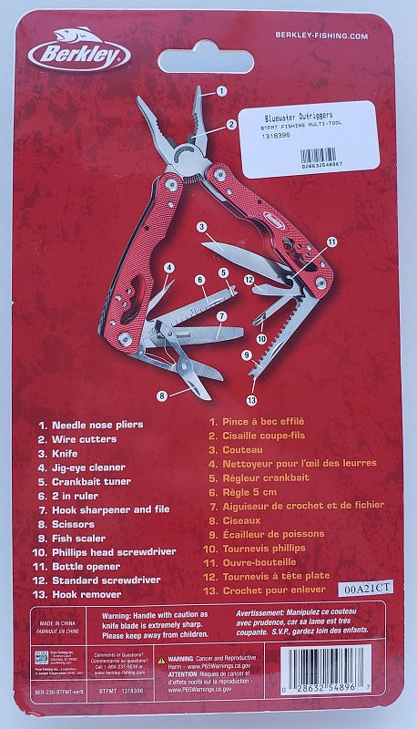 berkley fish hook sharpener Berkley Fishing Multi-Tool