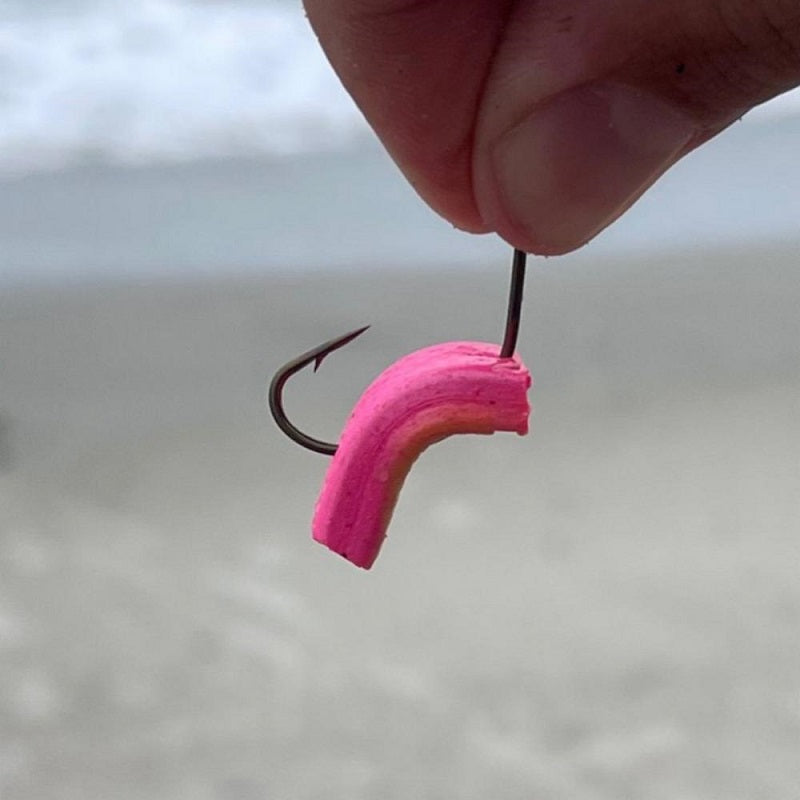 Berkley Gulp! 5.7in Surf Bytes Strips Pink Fuze