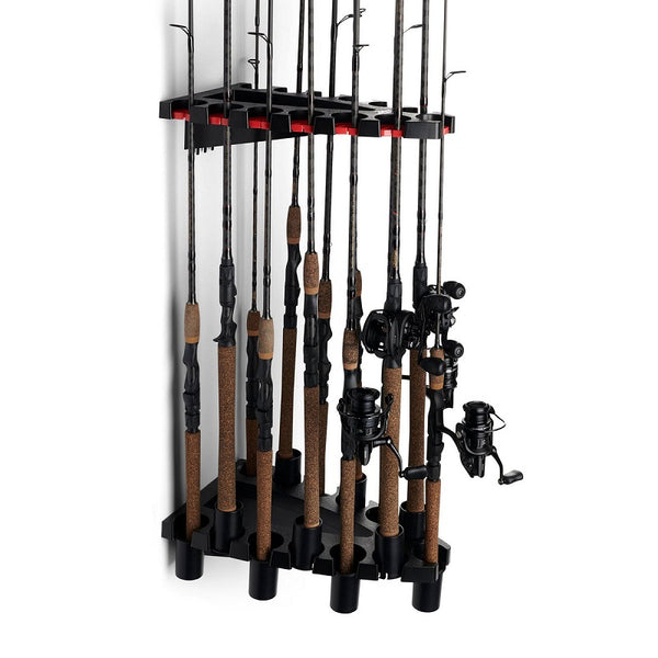 Fish-N-Mate 1076-0003 6-Holder Rod, Rack with Fold-Down Cooler Rack, Cooler  Up To 54Qt 136 , $36.00 Off with Free S&H — CampSaver