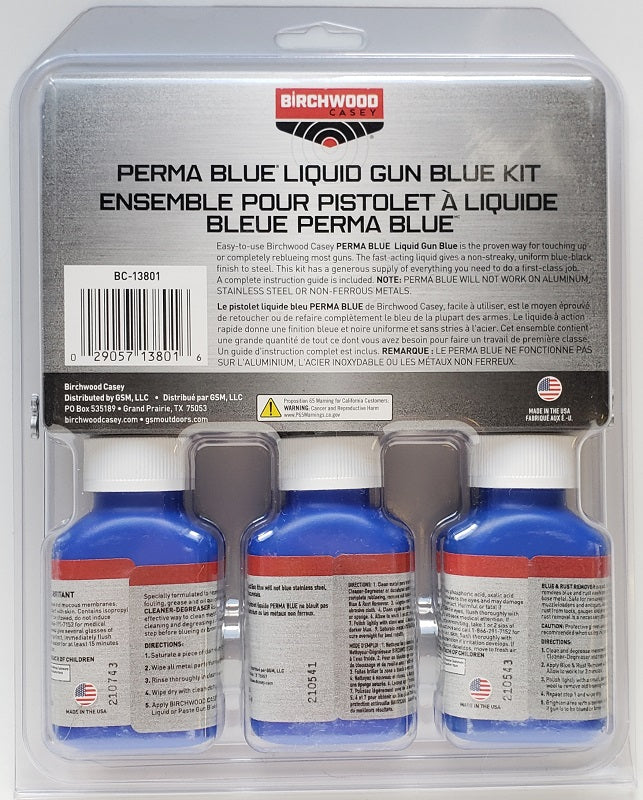 Birchwood Casey Perma Blue Liquid Gun Blue Kit BC-13801