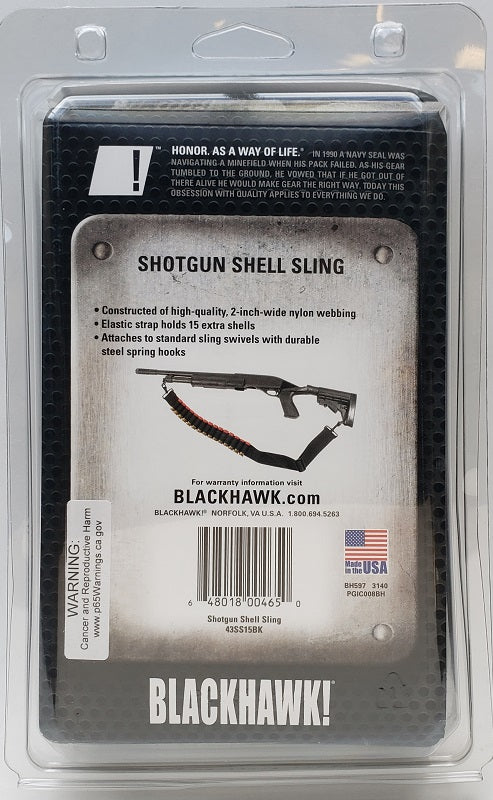 Blackhawk! Shotgun Shell Sling 43SS15BK