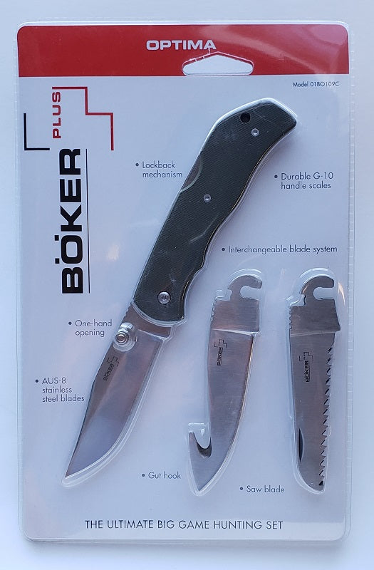 Boker Plus Optima Hunting Knife Set 01BO109C
