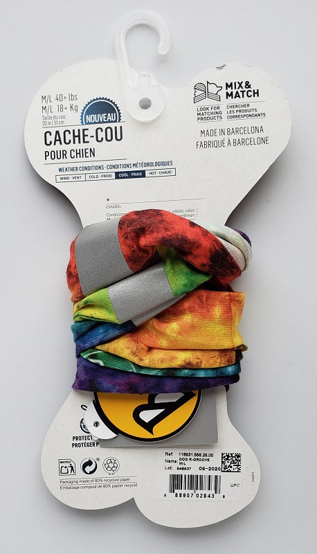 Buff Dog Neckwear Rainbow M/L