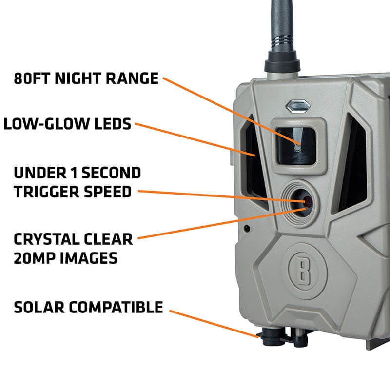 Bushnell V20 CelluCORE 20 Low Glow Cellular Trail Camera 119904V